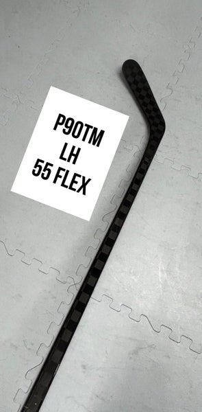 Senior(1x)Left P90TM 55 Flex 63” ProBlackStock™ Unbranded Blackouts Pro Stock Nexus Hockey Sticks