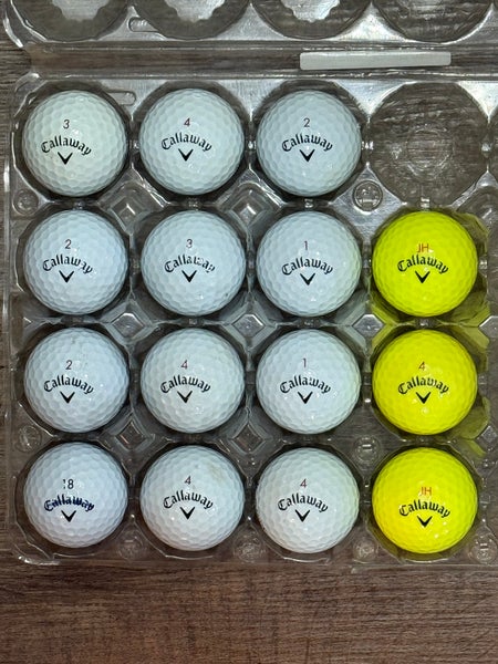 15 Callaway Chrome Tour Golf Balls