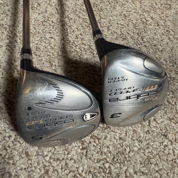 King Cobra Mens Right Handed 3 & 5 Fairway Wood Golf Club (Senior/Amatuer)