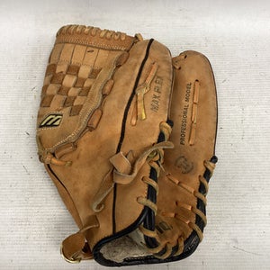 Used Mizuno FRAN BB/SB Glove RH Throw Brown 13" 11851-S000040363