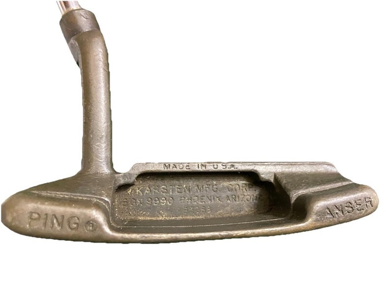 Ping Anser Karsten Slotted Putter Box 9990 Phoenix 85068 Steel 35.5 RH Nice Grip