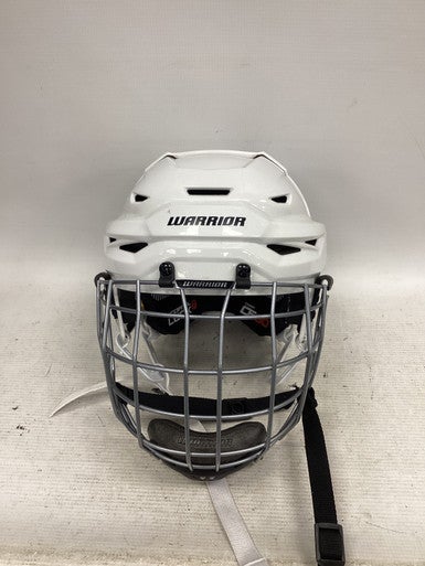 Used Warrior COVERT CF 80 Helmet Cage Combo White MD 11851-S000040626