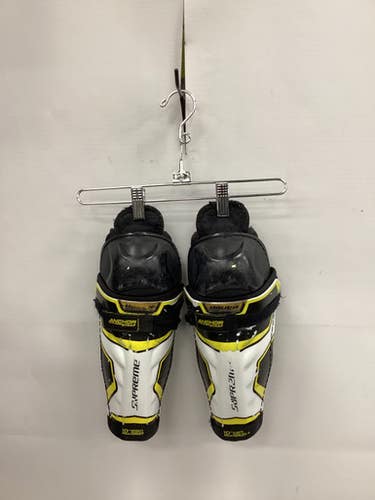Used Bauer SUPREME Junior Shin Guards None 10" 11851-S000040624
