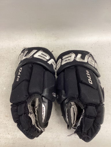 Used Bauer SUPREME 170S Junior Gloves Black 11" 11851-S000040599
