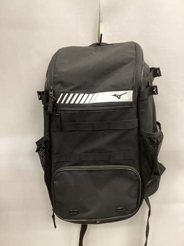 Used Mizuno PLAYER BAG BB/SB Player Backpack Black 11851-S000040598