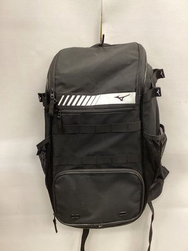 Used Mizuno PLAYER BAG BB/SB Player Backpack Black 11851-S000040598