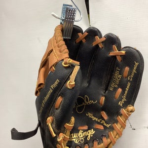 Used Rawlings DEREK JETER BB/SB Glove RH Throw Black 9" 11851-S000040585