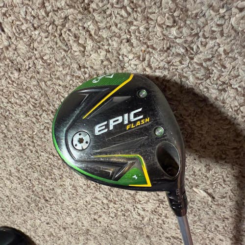 Womens Callaway Epic Flash Mens Right Handed 3 Fairway Wood Ladies Flex