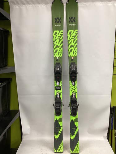 Used Volkl XX Boys DH Ski/Binding Green 140 cm 11851-S000040511