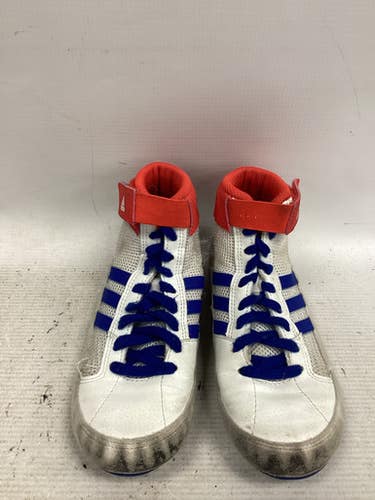 Used Adidas Wrestling Shoes White Junior 02 11851-S000040498