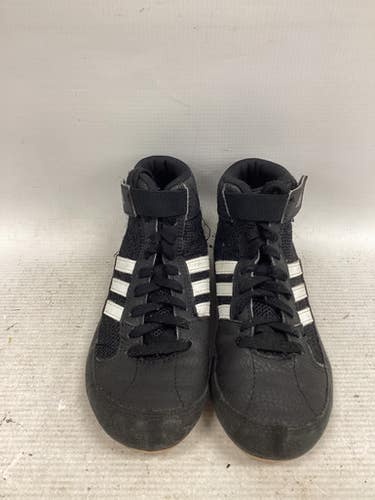 Used Adidas Wrestling Shoes Black Youth 13.0 11851-S000040500