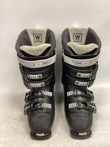 Used Salomon PERFORMA 4.0 Womens DH Ski Boot Black 235 MP - J05.5 - W06.5 11851-S000040485