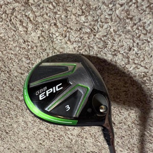 Callaway GBB Epic Mens Right Handed 3 Fairway Wood Golf Club Stiff Flex