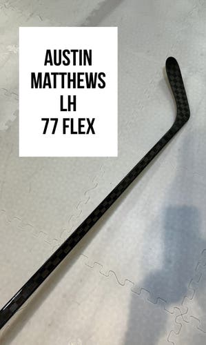 Senior(1x)Left Matthews 77 Flex ProBlackStock™ Unbranded Pro Stock Hockey Sticks