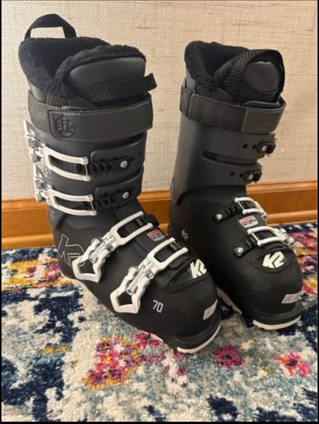 Mondo 23 & 23.5 Women's K2 BFC Ski Boots Soft Flex (Used)