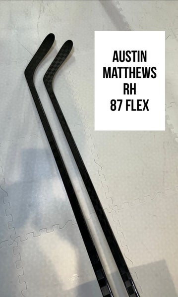 Senior(2x)Right Matthews 87 Flex Pattern ProBlackStock™ Unbranded Pro Stock Hockey Sticks
