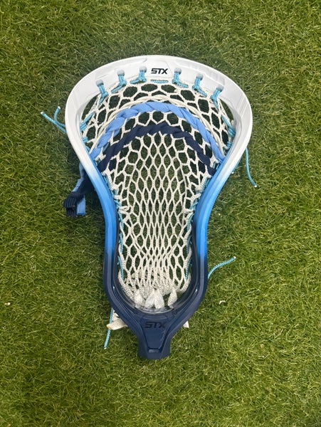 STX Hammer 1K Strung Head (New) dyed blue with hero 4.0