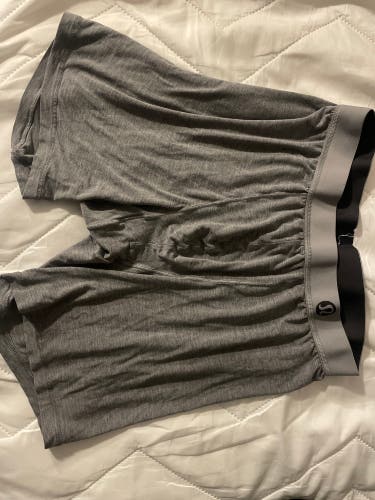 Lululemon Grey Boxer Briefs Used Size Large