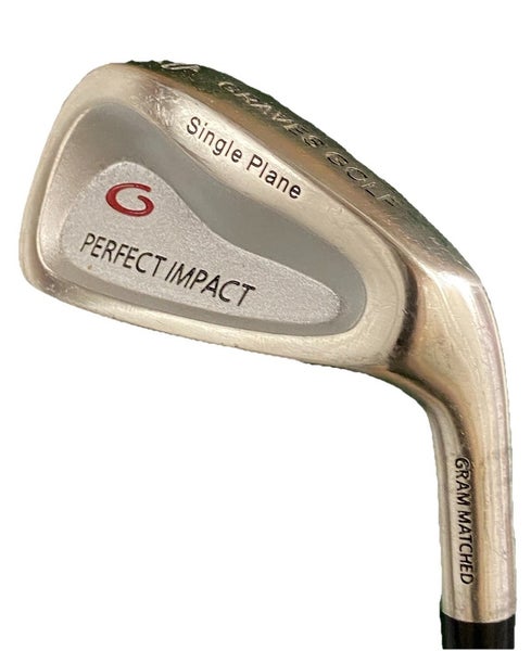 Graves Golf Perfect Impact Single Plane Swing Trainer 6 Iron RH Regular Flex 38"