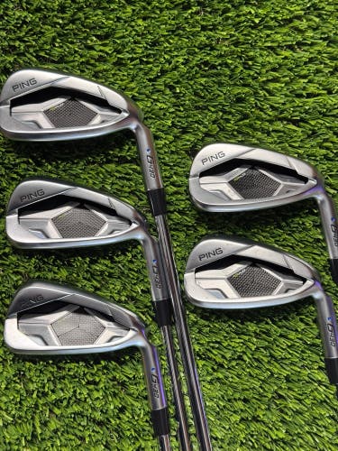 Right Handed Ping G430 golf iron set 6-PW, Blue dot 1*  upright Stiff Flex Steel