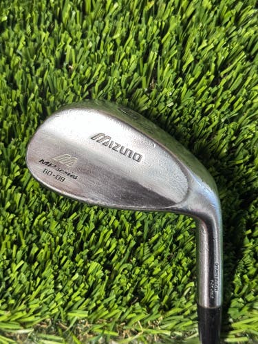 Right Handed Mizuno MP Series Lob Wedge 60° 09 Wedge Flex Steel Shaft