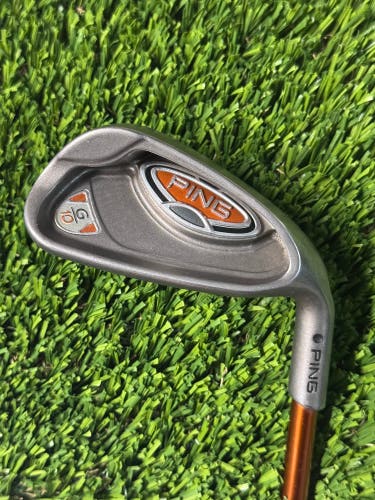 Right Handed Ping G10 9 Iron Black Dot TFC129 Soft Regular Flex Graphite Shaft