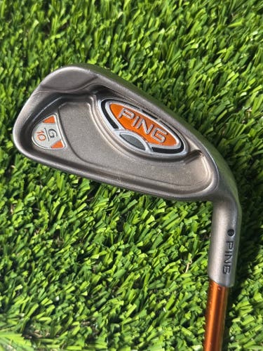 Right Handed Ping G10 5 Iron Black Dot TFC129 Soft Regular Flex Graphite Shaft