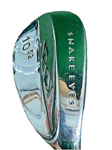 Snake Eyes Forged Gap Wedge 52*10 RH S300 Stiff Steel 35.5" Nice Midsize Grip