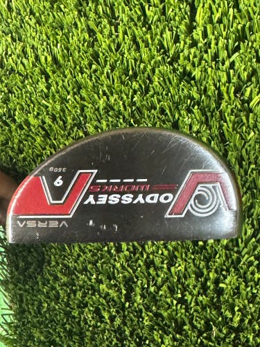Right Handed Odyssey Works Versa 9 Putter Rare Color Red 350g 33.5” Lamkin Grip