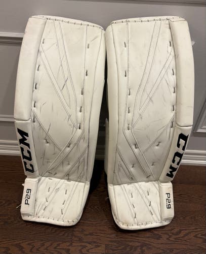 34" CCM Premier P2.9 Goalie Leg Pads (Used)
