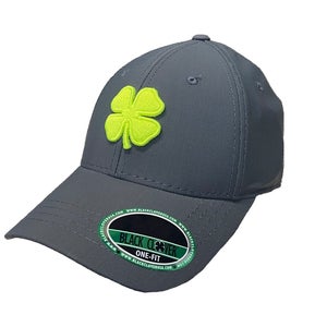 NEW Black Clover Live Lucky BC Pure Neon/Charcoal Fitted L/XL Golf Hat/Cap