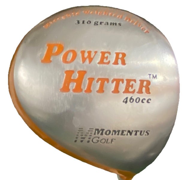 Momentus Golf Power Hitter 460cc 310g Weighted Training Driver RH Steel 44" Nice