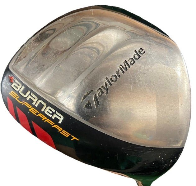 TaylorMade Burner Superfast Driver 9.5* RH Xcon 4.8 Stiff Graphite 45.5 New Grip