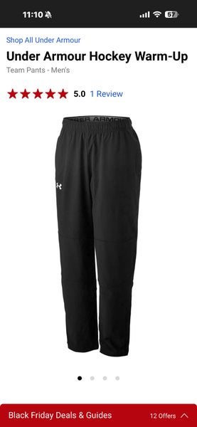 Black XXL Men's Under Armour Pants (Used)