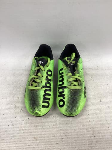 Used Umbro Soccer Cleats Green Junior 01 11851-S000040328