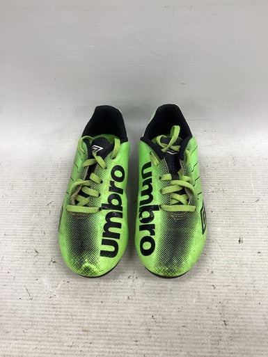Used Umbro Soccer Cleats Green Junior 01 11851-S000040328