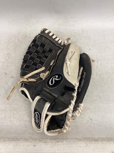 Used Rawlings HIGHLIGHT SERIES BB/SB Glove RH Throw Black 12 1/2" 11851-S000040355