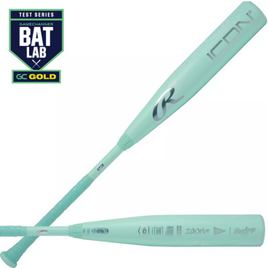 New Rawlings ICON BB/SB USSSA 2 3/4 Bat 28" 11851-RAWR00714347