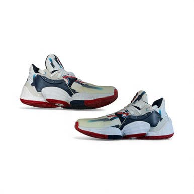 Used Adidas HARDEN Basketball Shoes M White/Red/Navy Senior 6.5  11873-S000226005 | SidelineSwap | Buy and Sell on SidelineSwap