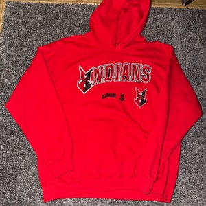 MLB MILB Genuine Merchandise Indianapolis Indians Baseball Hoodie Mens Large Used Pre Owned