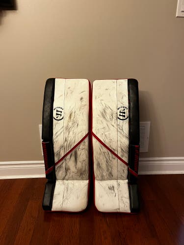 33" Warrior Ritual G5 Goalie Leg Pads (Used)