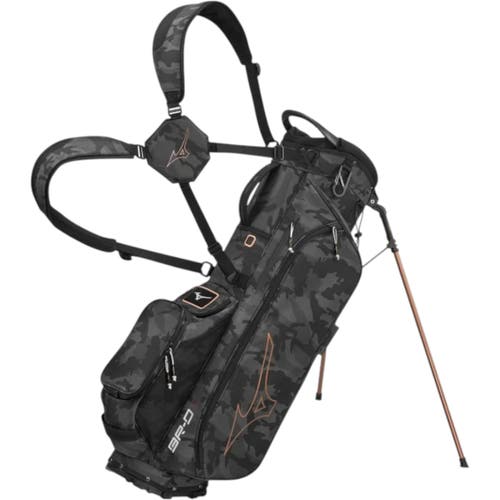 MIZUNO BR-D3 STAND BAG BLACK CAMO/COPPER