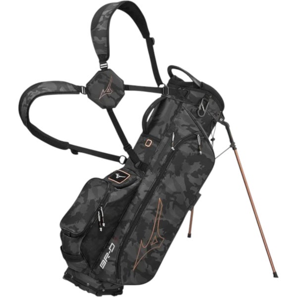 MIZUNO BR-D3 STAND BAG BLACK CAMO/COPPER