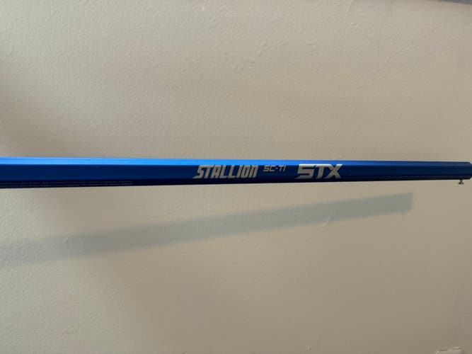 STX Stallion SC-TI Lacrosse Shaft Royal Blue O-Profile (Used)