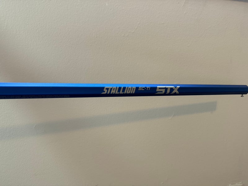 STX Stallion SC-TI Lacrosse Shaft Royal Blue O-Profile (Used)