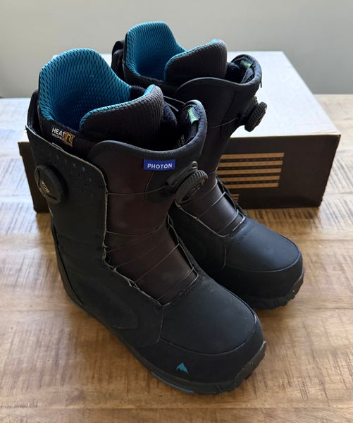 Men's Size M 10.0 (W 11.0) Burton Photon Snowboard Boots Medium Flex All Mountain (Used)