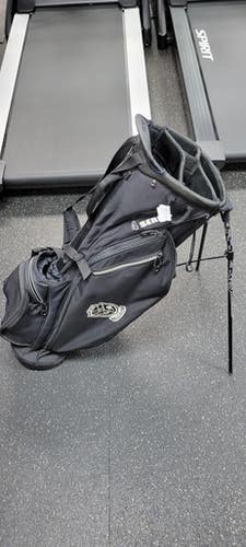Used Ping 4 SERIES STAND BAG Mens Stand Bag Black 11497-S000154046