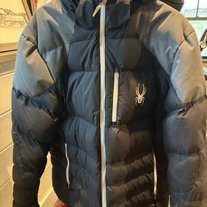 Black Men's Adult Large Spyder Jacket (Used)