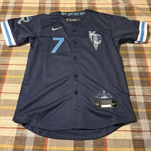 Blue Small Boys Nike Jersey (New)