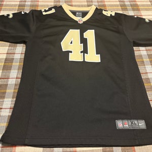Black XL Boys Nike Jersey (Used)